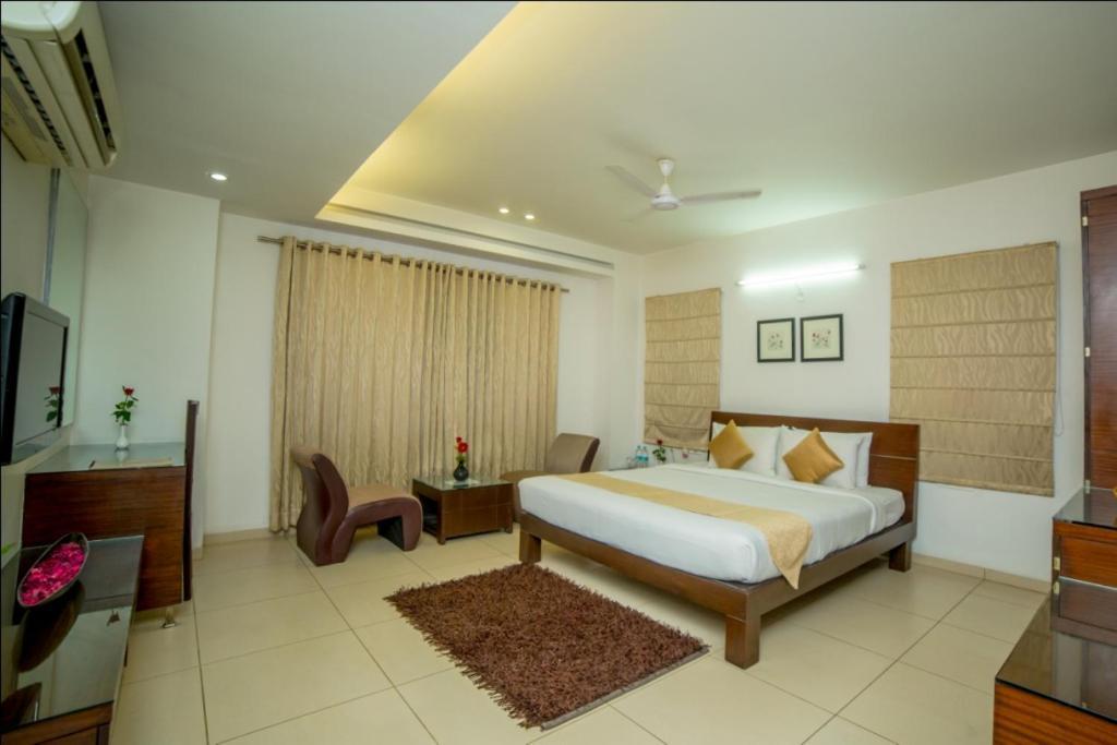 Hill View Hitech City Bed & Breakfast Hyderabad Exterior photo